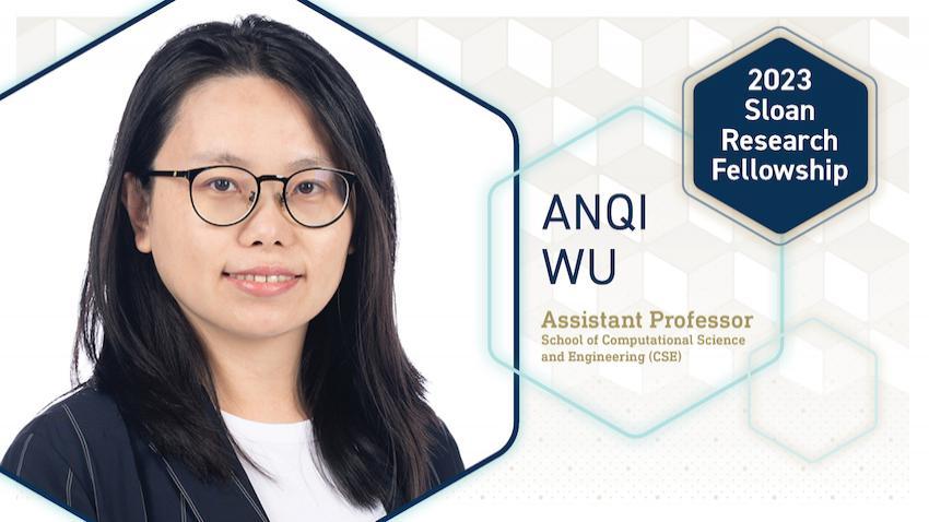 Anqi Wu Sloan Fellow Graphic