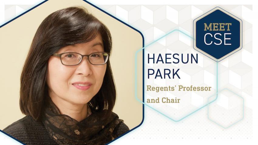 Meet CSE- Haesun Park