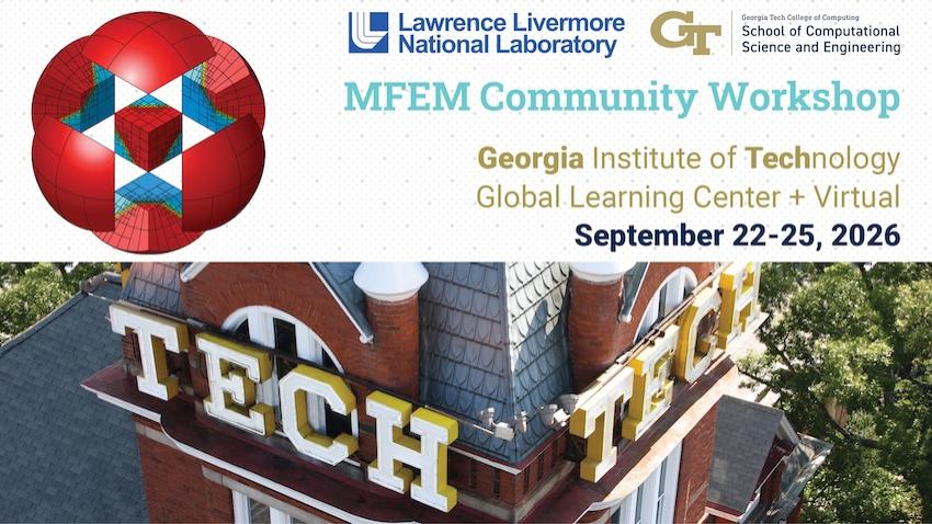 2026 MFEM Community Workshop